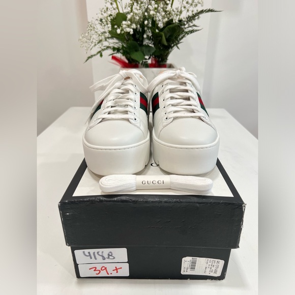 GUCCI New Ace Platform Sneaker - Picture 6 of 12